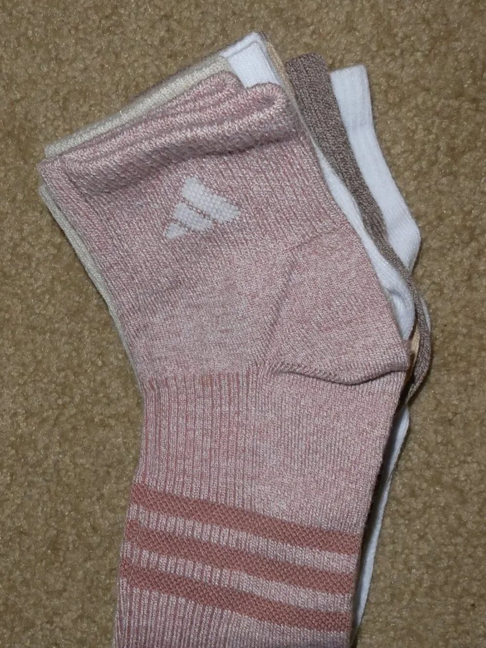 Adidas 6 pack Quarter ClimaCool  Women’s Socks Size 5-10 NWT